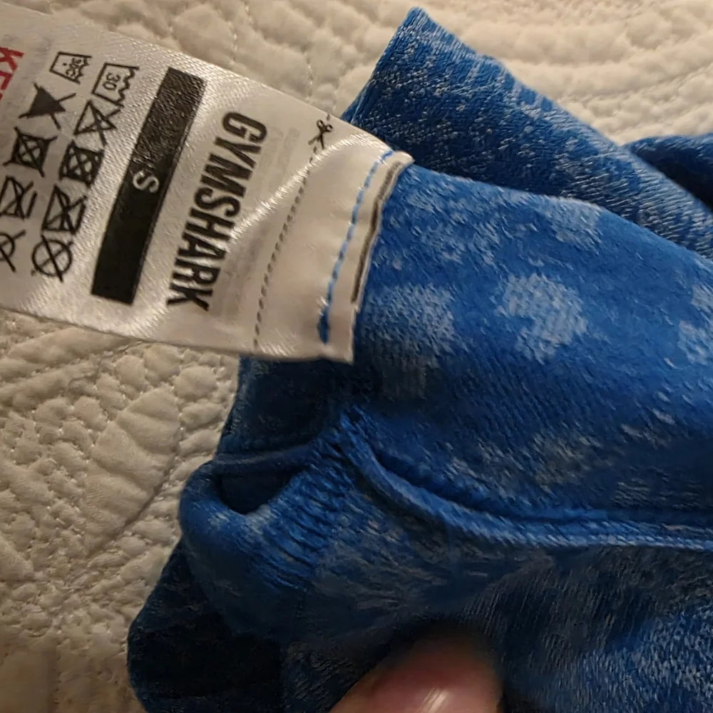 Gymshark Blue Leggings and Sports Bra Set - Picture 5 of 5